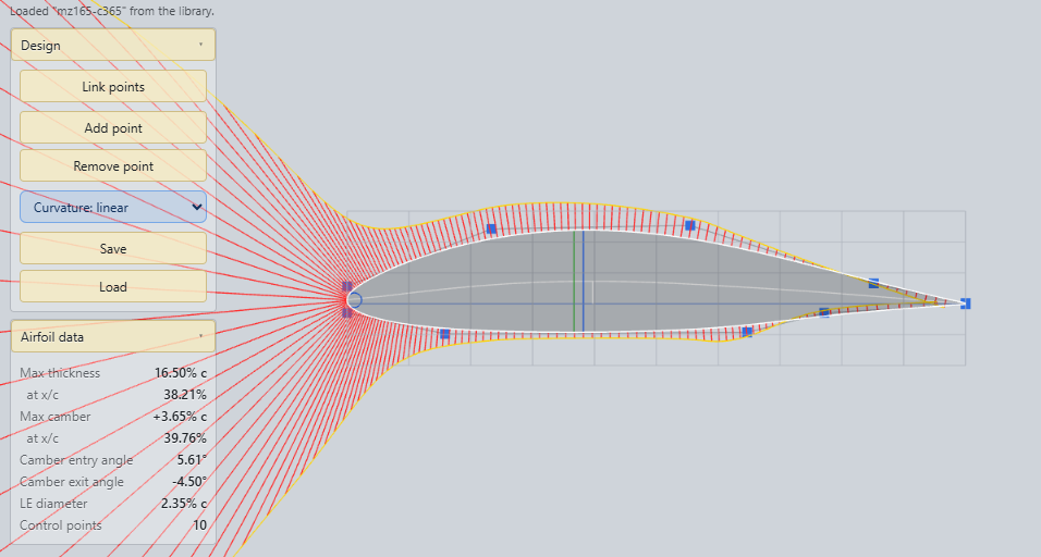 Airfoil designer