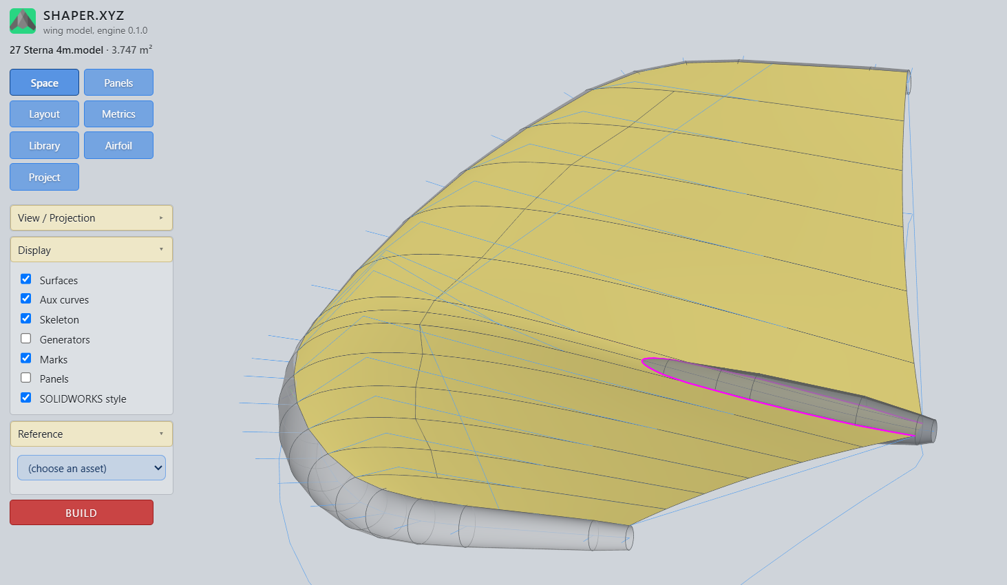 Inflatable wing